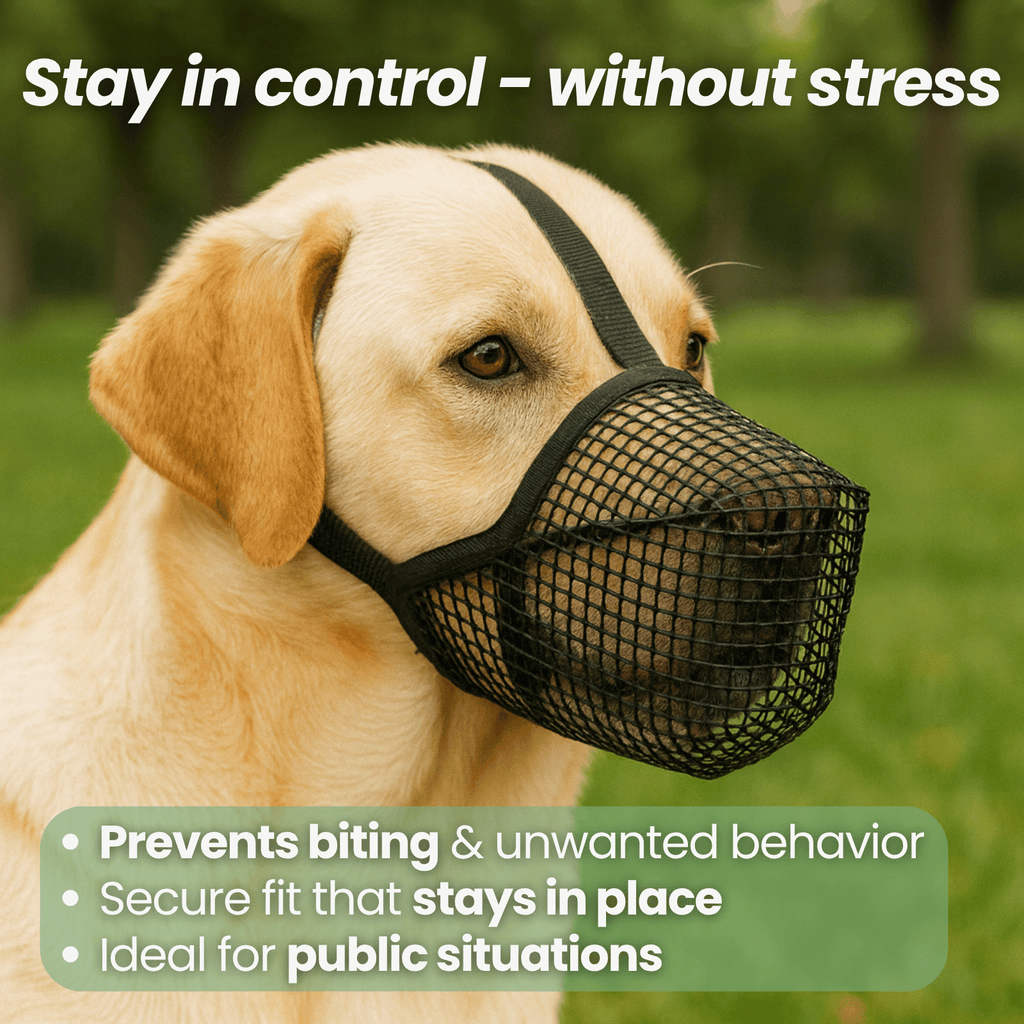 FlexGuard Breathable Dog Muzzle