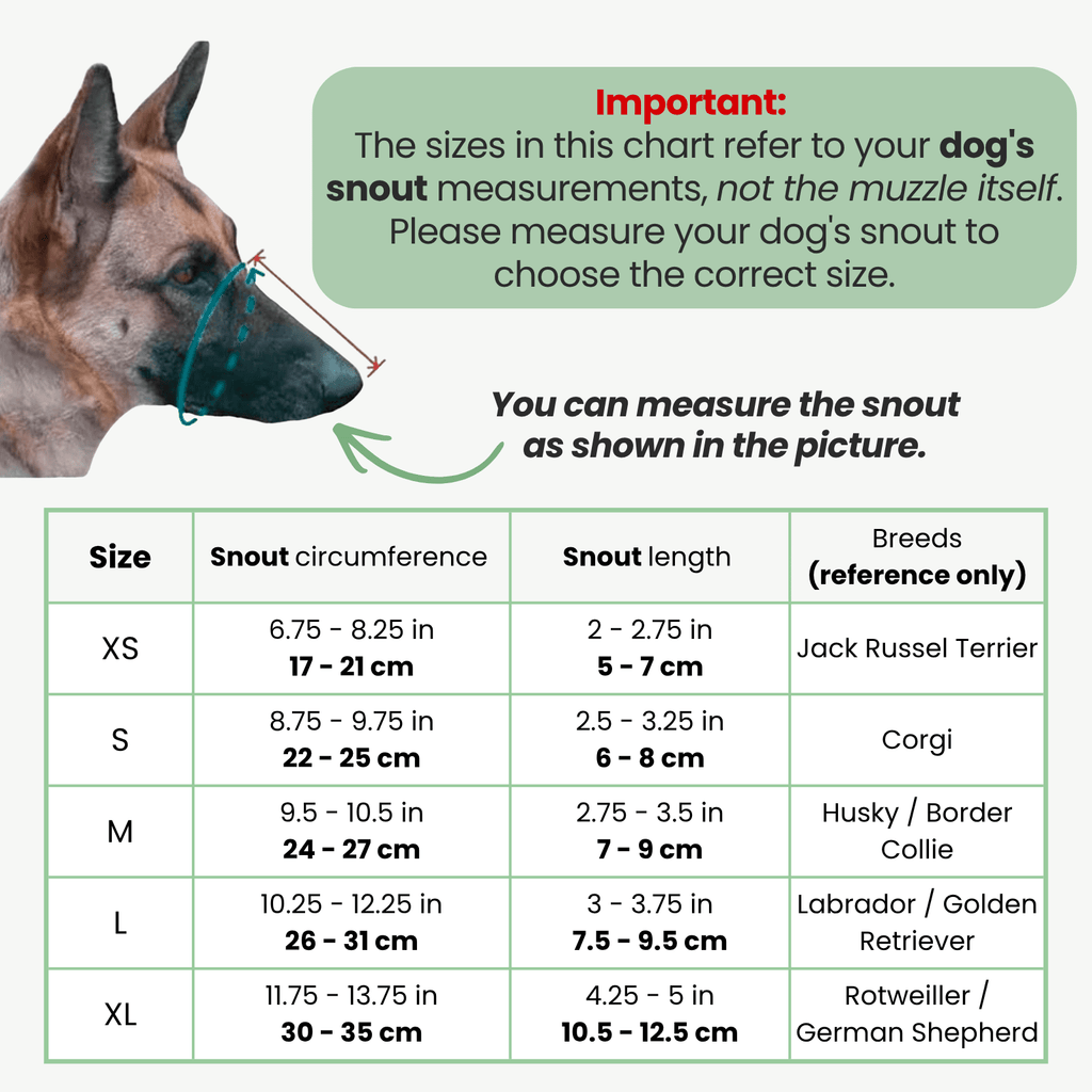 FlexGuard Breathable Dog Muzzle