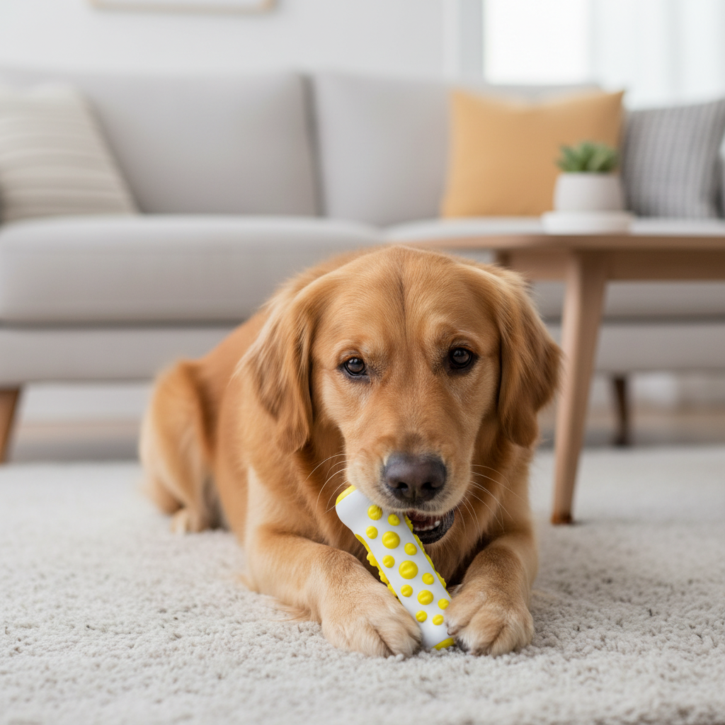 CalmSphere Sensory Dog Toy - Scented Interactive Chew Ball