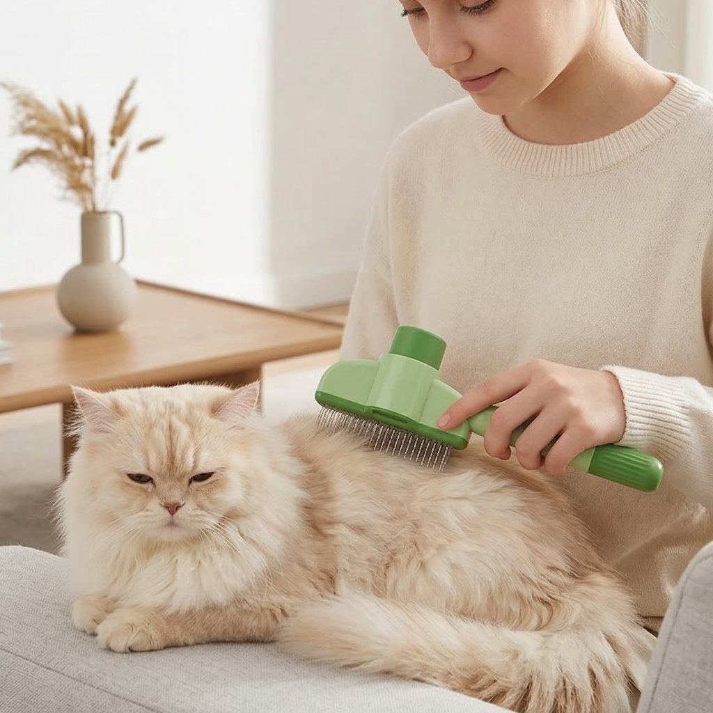 FurFinesse Pet Grooming Brush