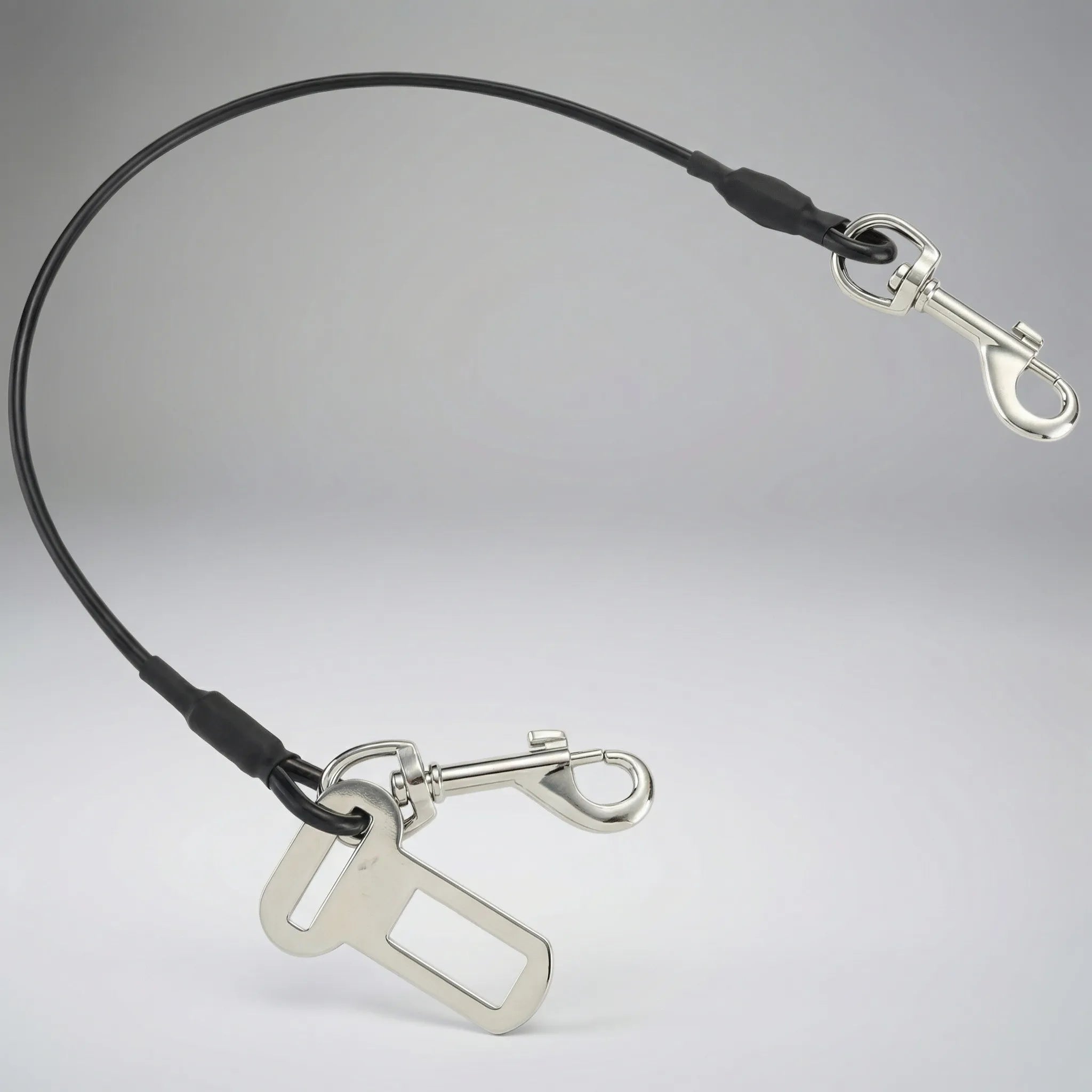 SecureRide Dog Car Seat Belt Tether with Chew-Resistant Wire Core