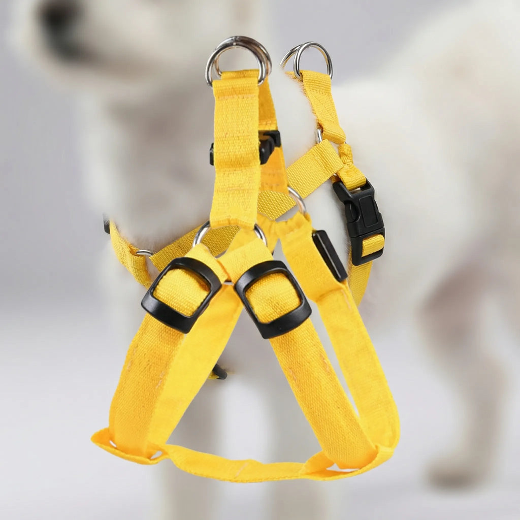GlowSafe LED Dog Harness USB Rechargeable Reflective Vest