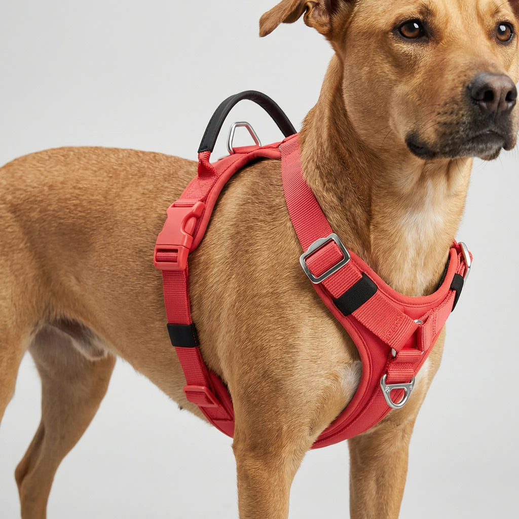 ControlFit Adjustable Dog Harness with Front Clip and Handle