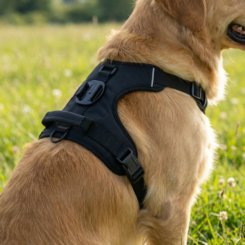 PetView Adjustable Action Camera Harness for Dogs and Cats