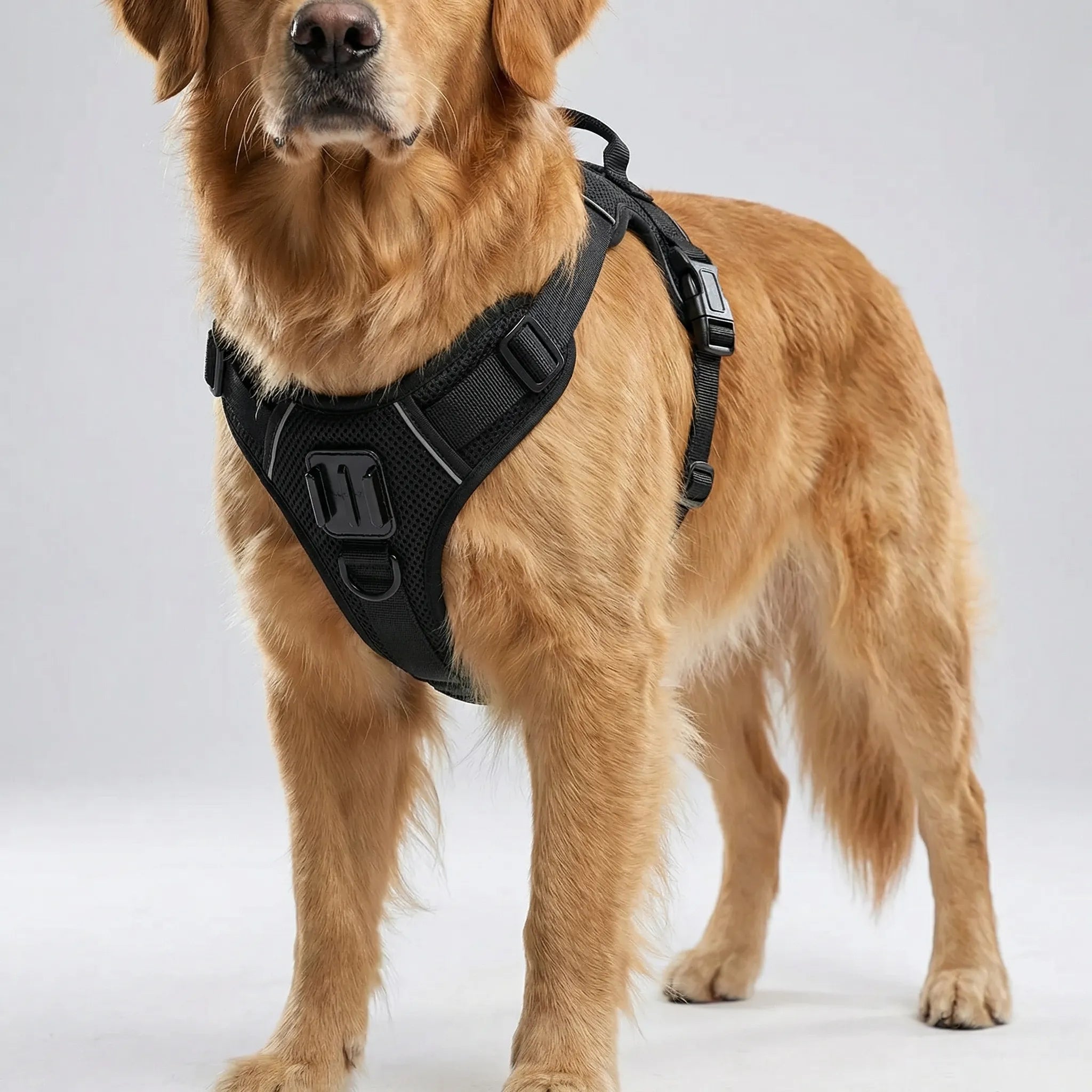 PetView Adjustable Action Camera Harness for Dogs and Cats
