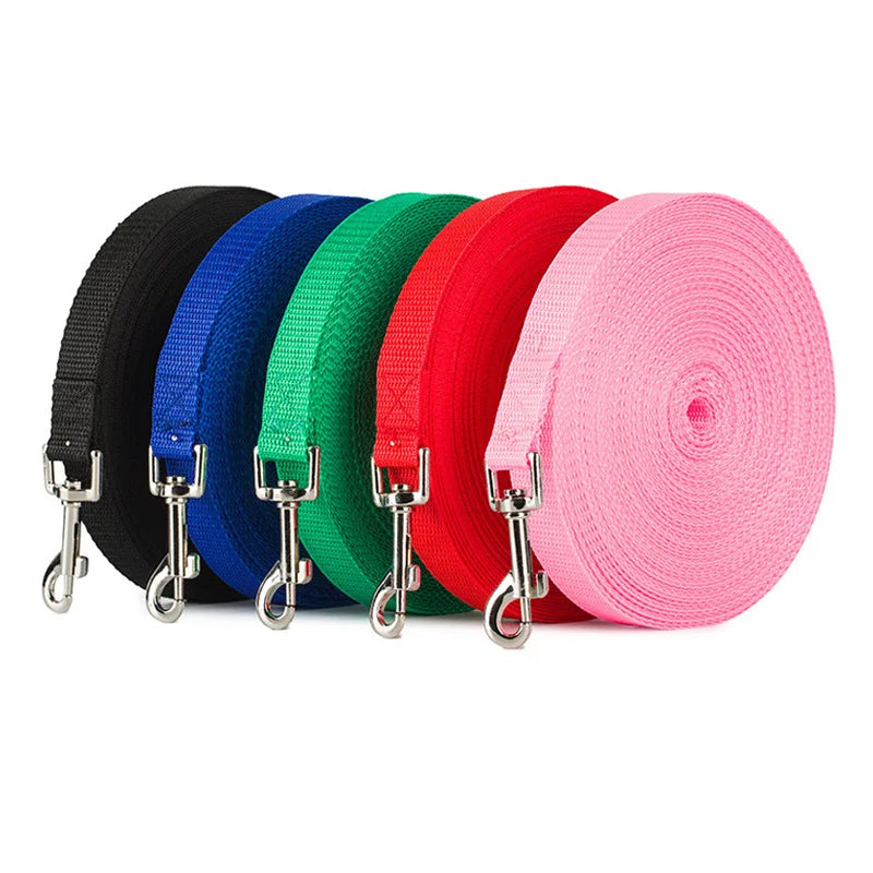 TrainPro Long Dog Training Lead with Adjustable Length Options