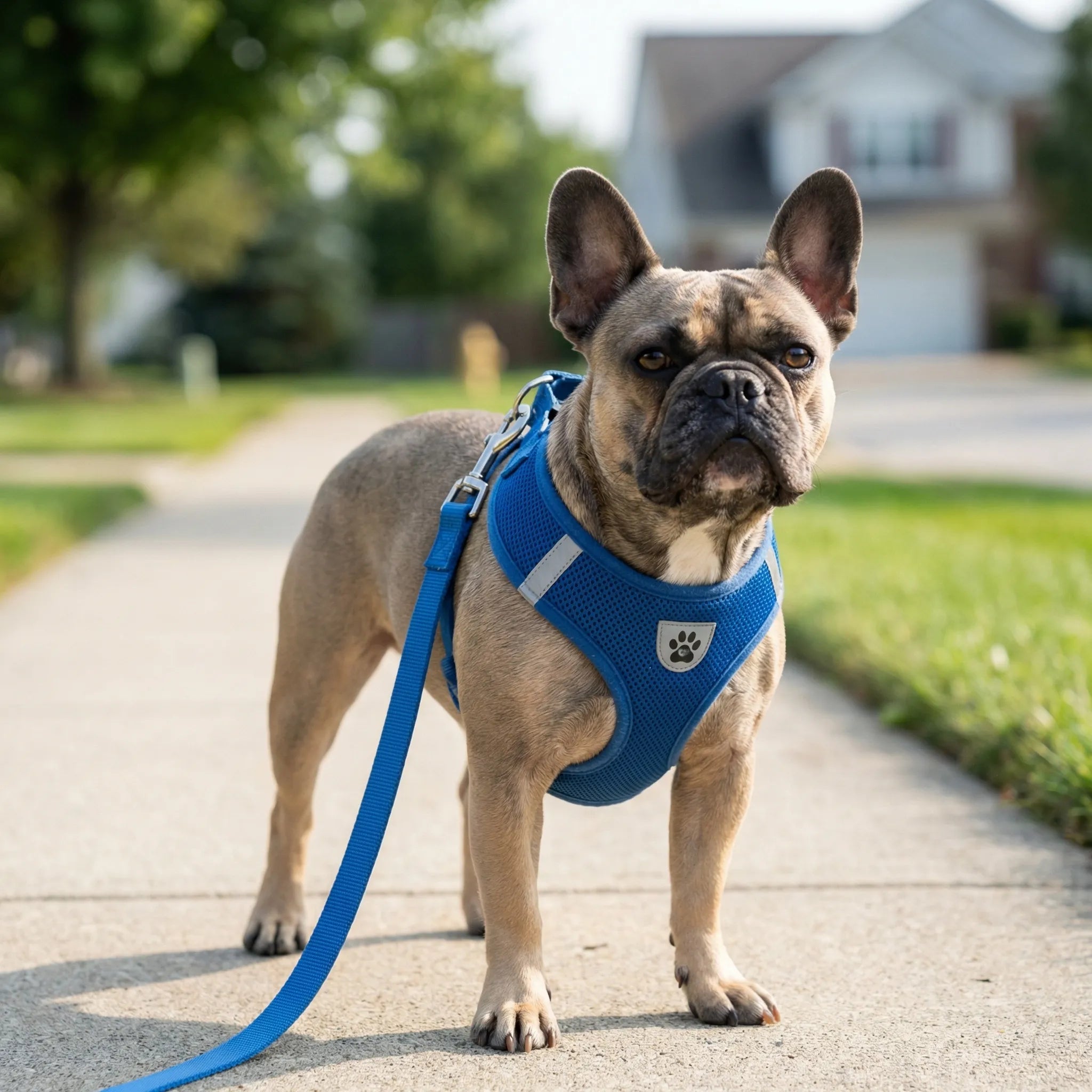 AirMesh Reflective Pet Harness and Lead Set for Small Dogs and Cats