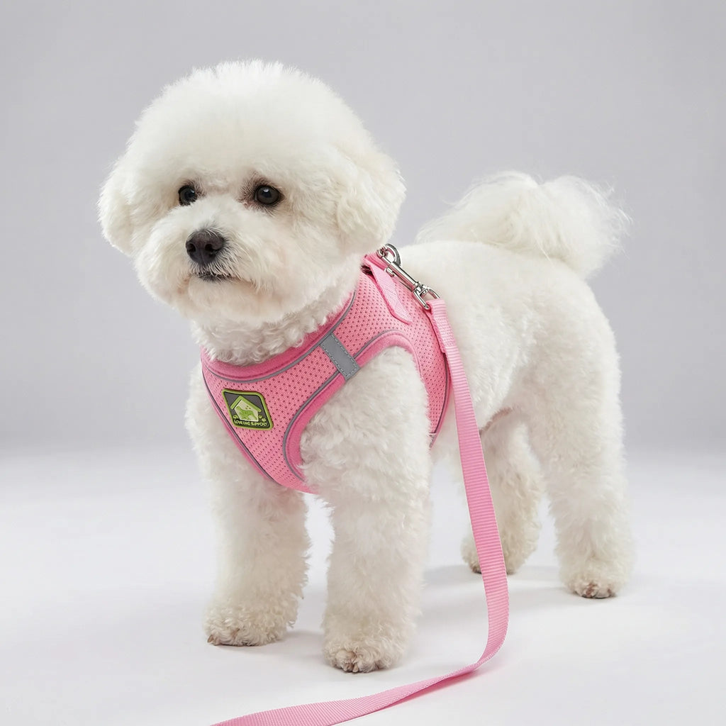 AirFlex Breathable Dog Harness Vest with Reflective Strips
