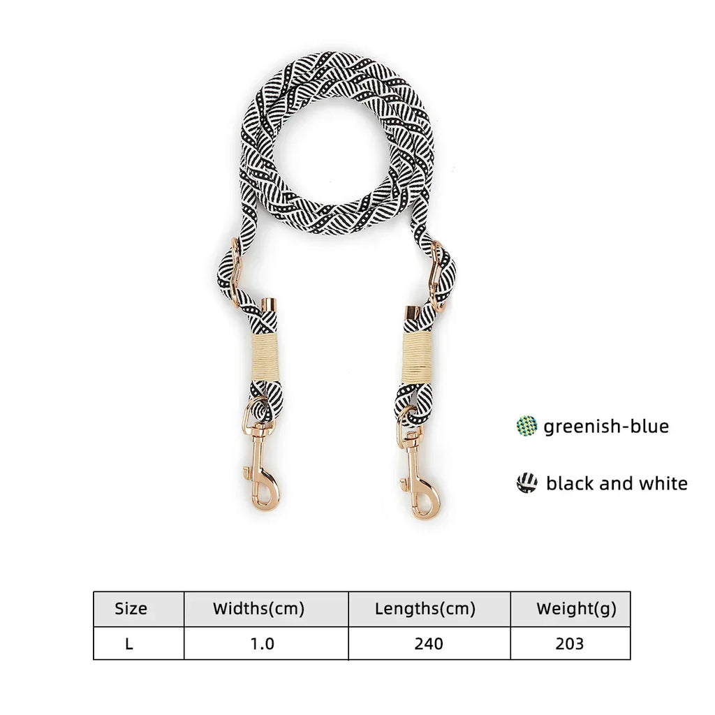 OmniLeash 10-in-1 Multifunction Dog Leash 240cm