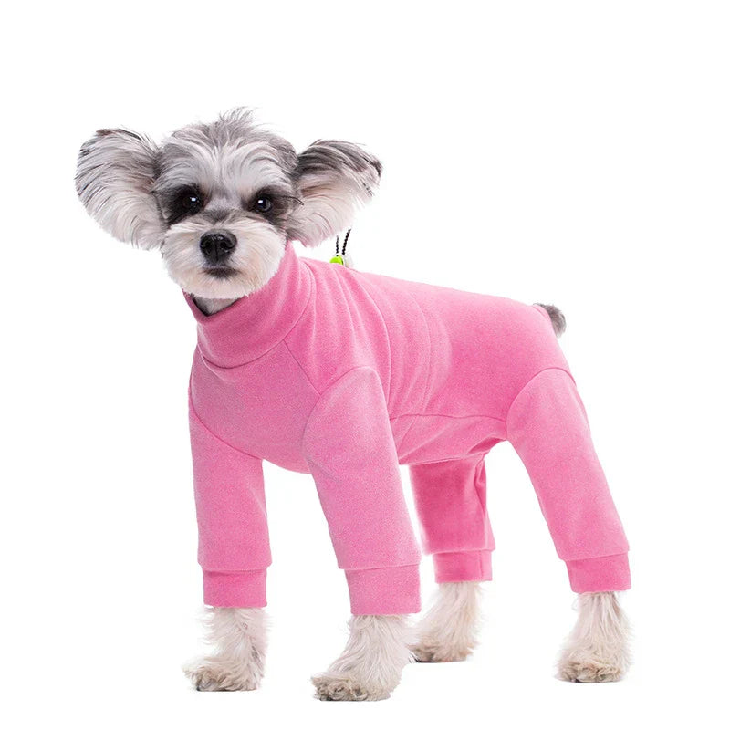 FleeceFinesse Dog Winter Jumpsuit