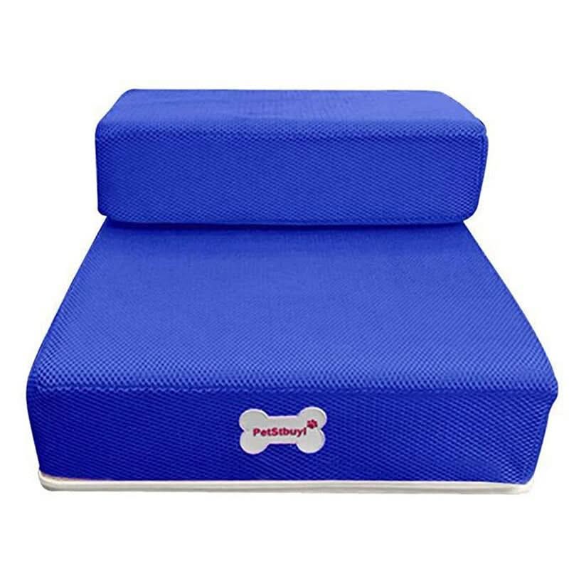 ElevoStep Pet Stairs - Soft Non-Slip Steps for Dogs & Cats