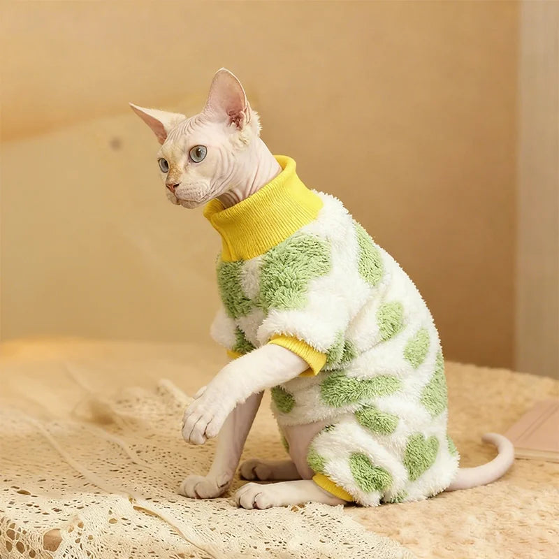 FloraFleece Winter Cat Jacket