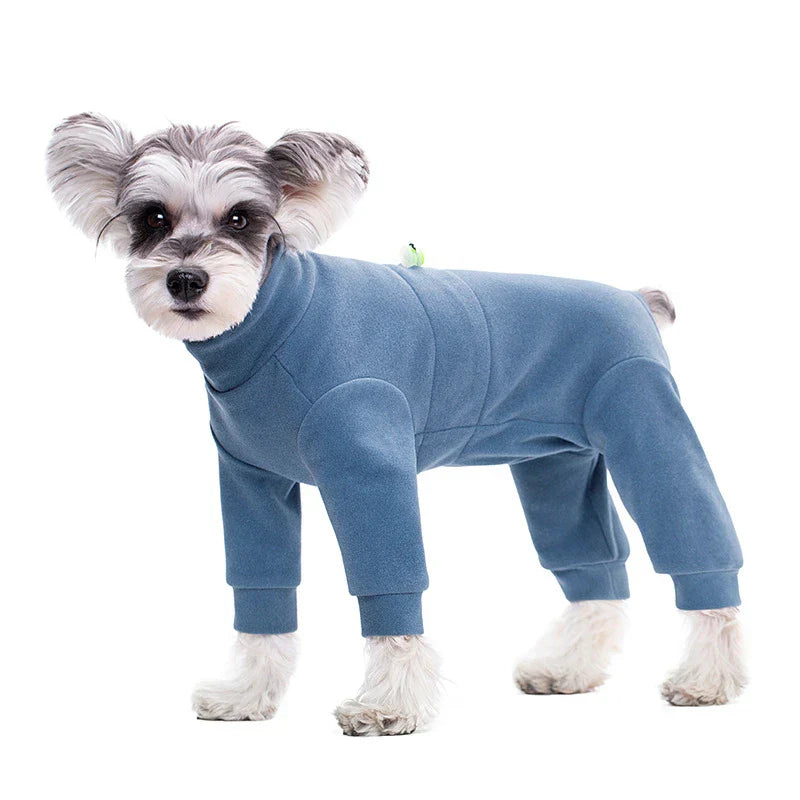 FleeceFinesse Dog Winter Jumpsuit