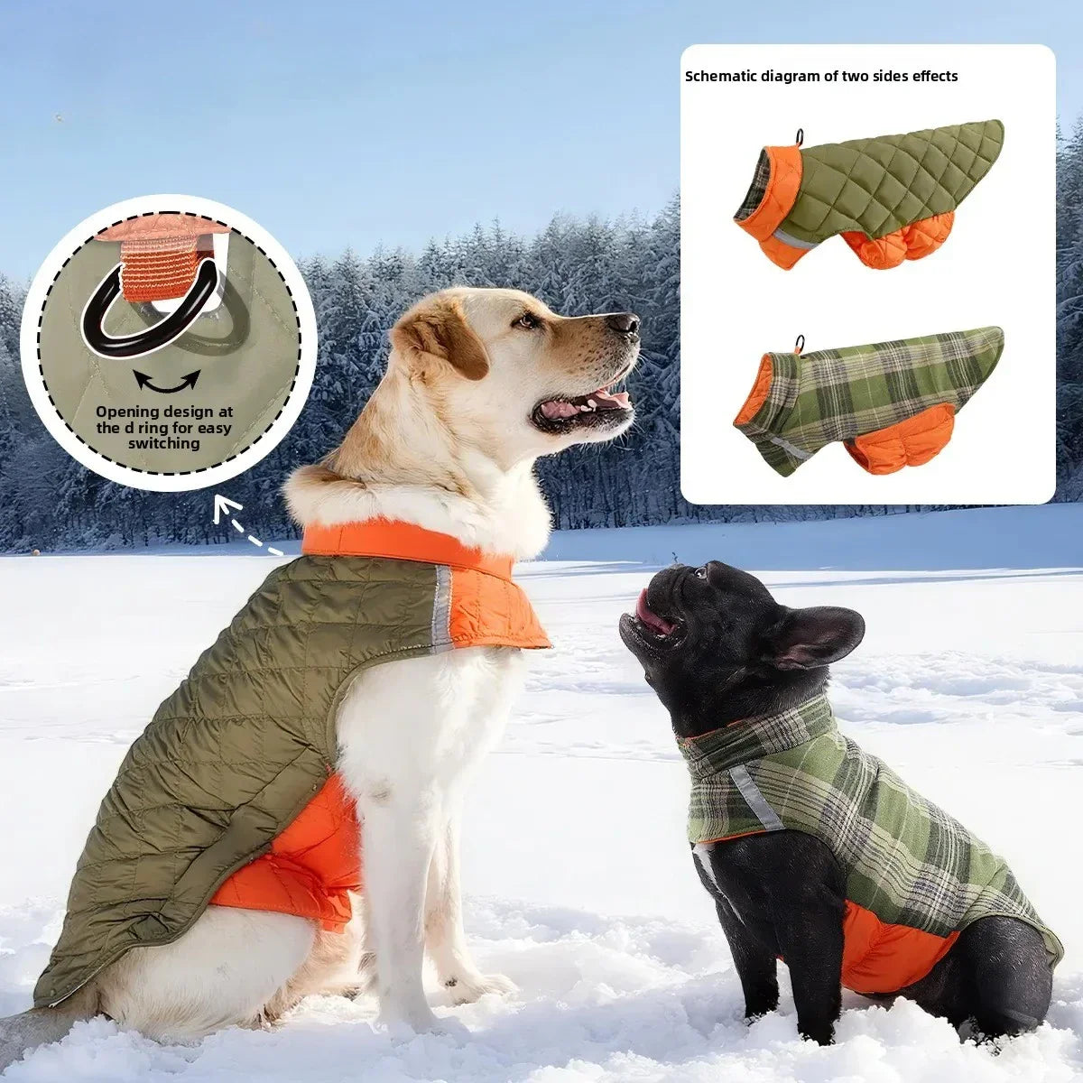 WinterSnug Waterproof Dog Jacket