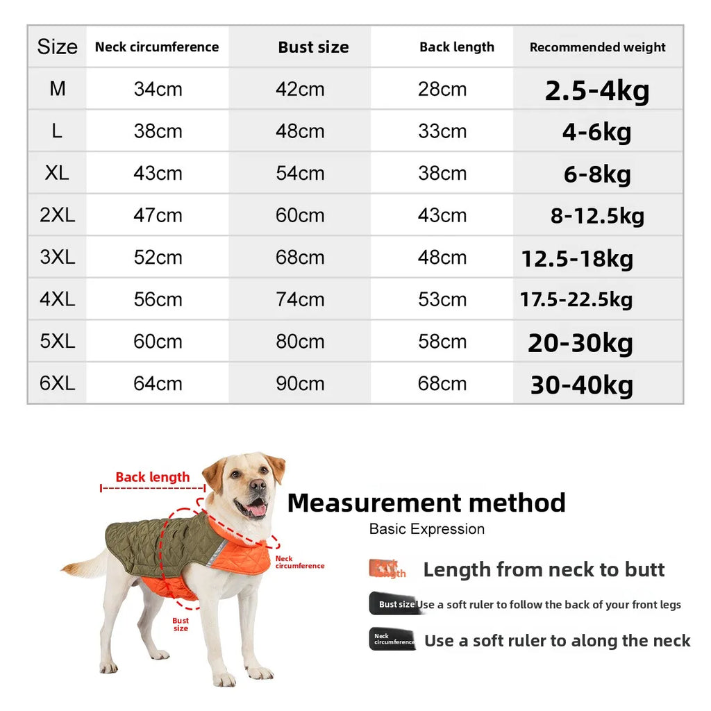 WinterSnug Waterproof Dog Jacket