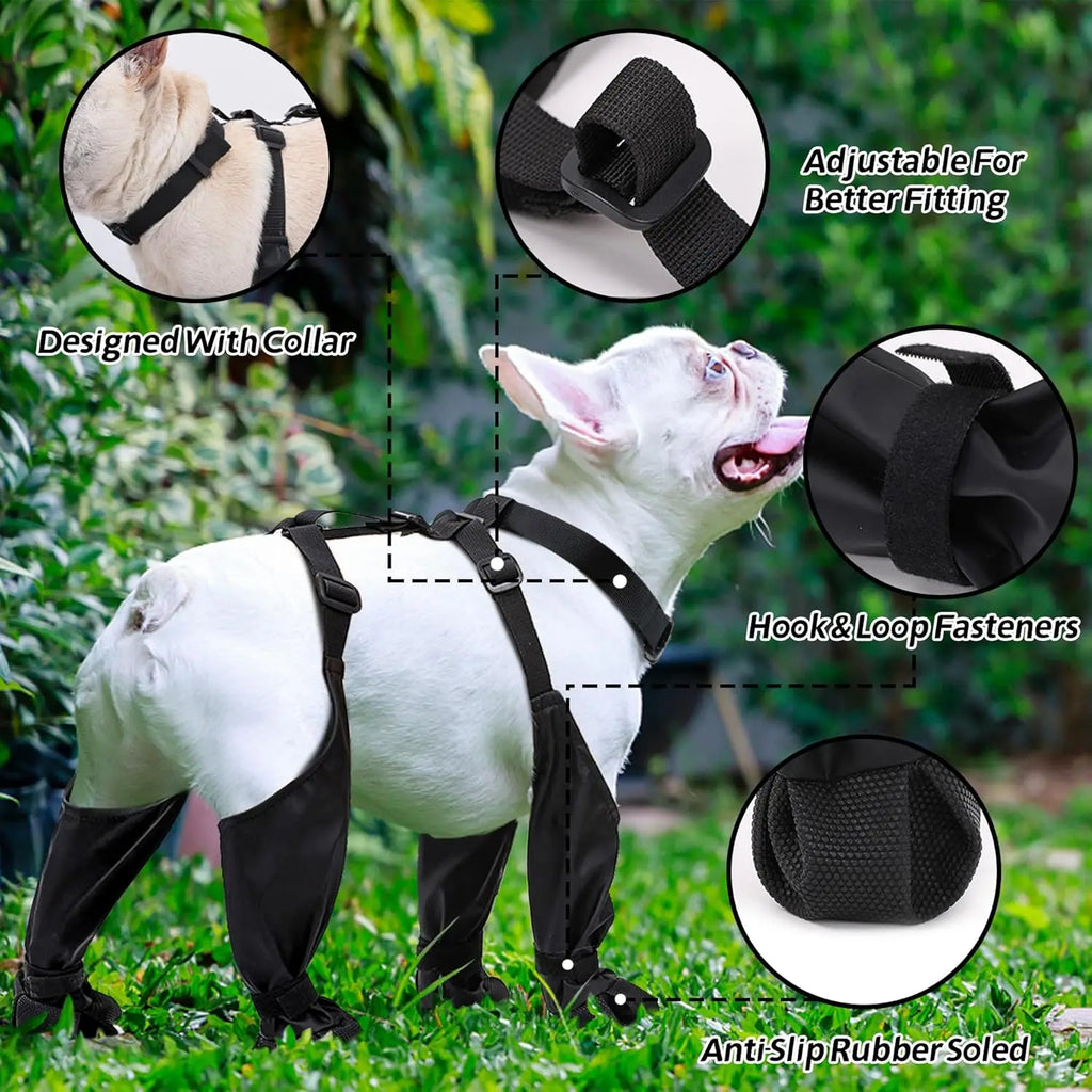SteadyStride Anti-Slip Dog Shoes