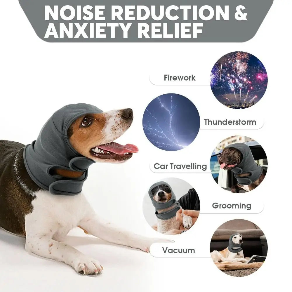 ZenWrap Adjustable Dog Scarf Hat
