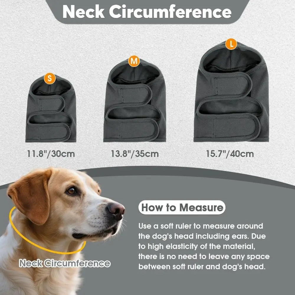 ZenWrap Adjustable Dog Scarf Hat