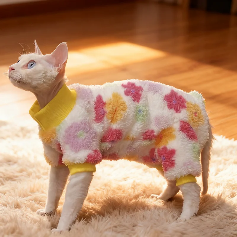 FloraFleece Winter Cat Jacket