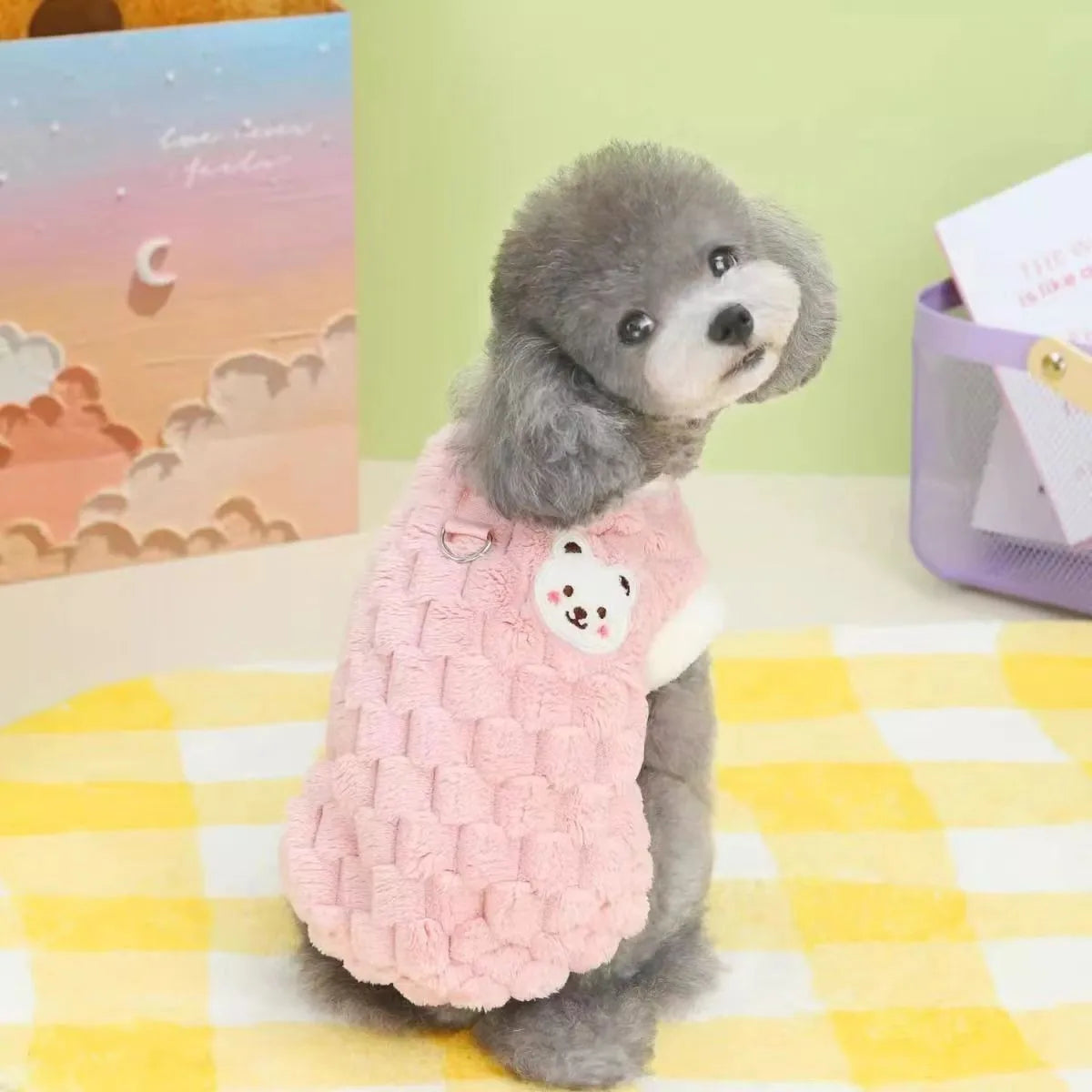 PlushPaws Winter Pet Jacket
