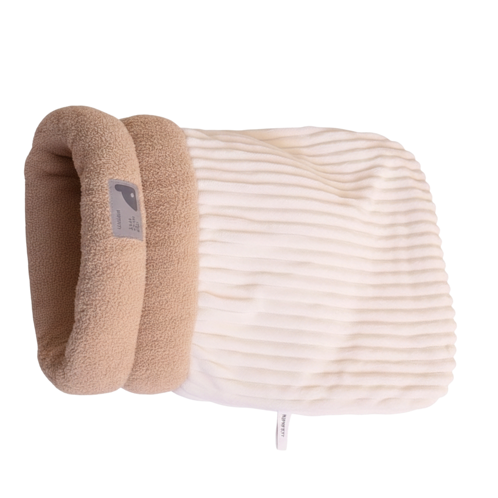 SnugTunnel Sherpa Cat Tunnel Bed