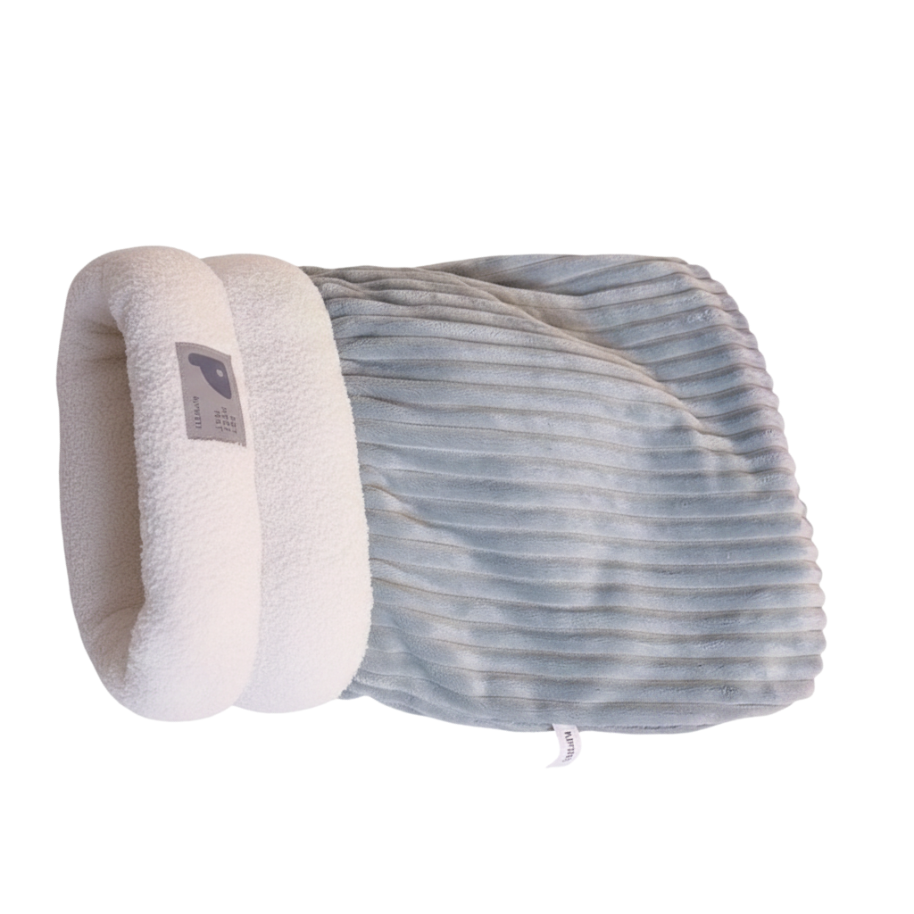 SnugTunnel Sherpa Cat Tunnel Bed