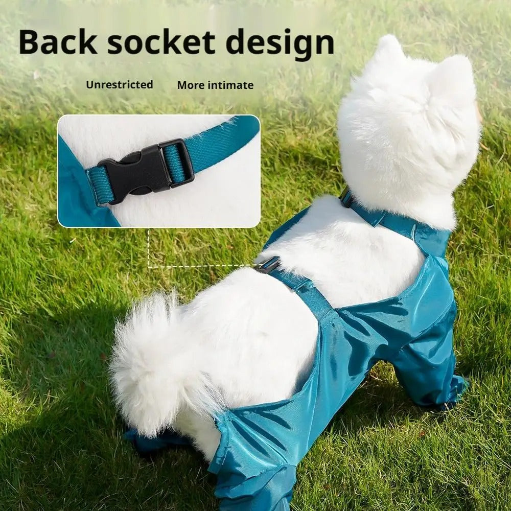 StrideStay Waterproof Dog Pants with Integrated Shoes