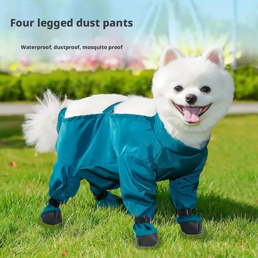 StrideStay Waterproof Dog Pants with Integrated Shoes
