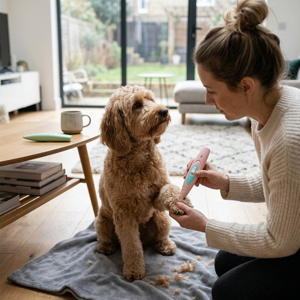 TrimTouch Rechargeable Pet Grooming Trimmer