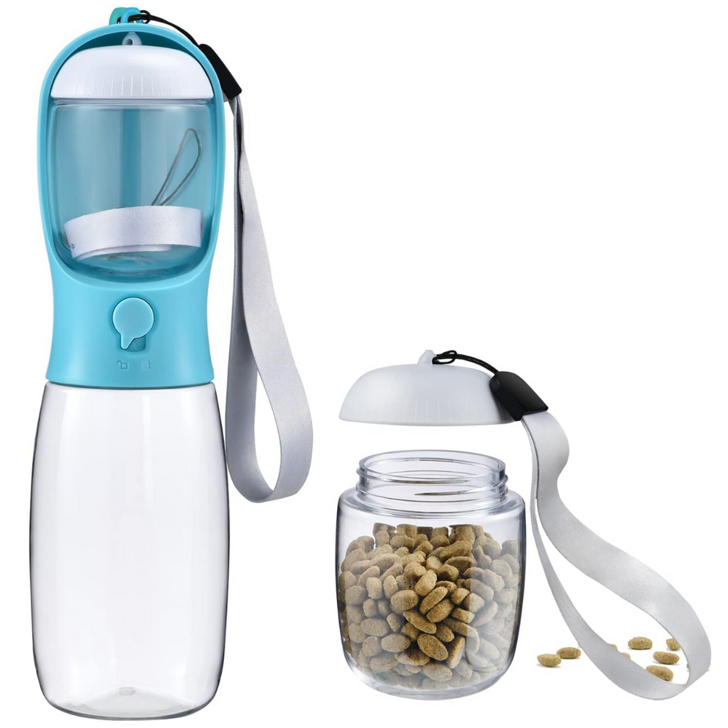 TravelSip Pet Bottle - Portable Dog Water & Food Container