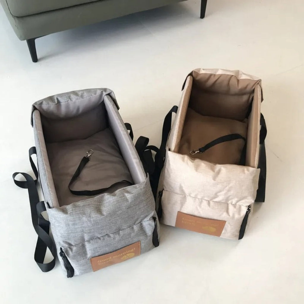 TravelNest Pet Car Seat - Portable Booster Cushion for Pets