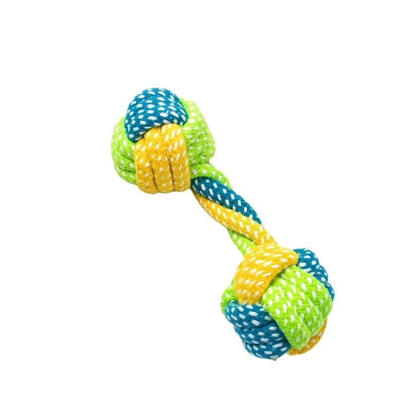 TugSphere Rope Dog Toy - Durable Cotton Tug & Fetch Ball