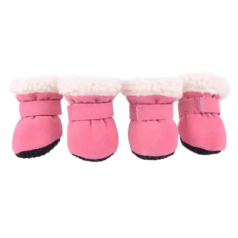 FrostTrail Dog Winter Boots - Waterproof Non-Slip Paw Shoes