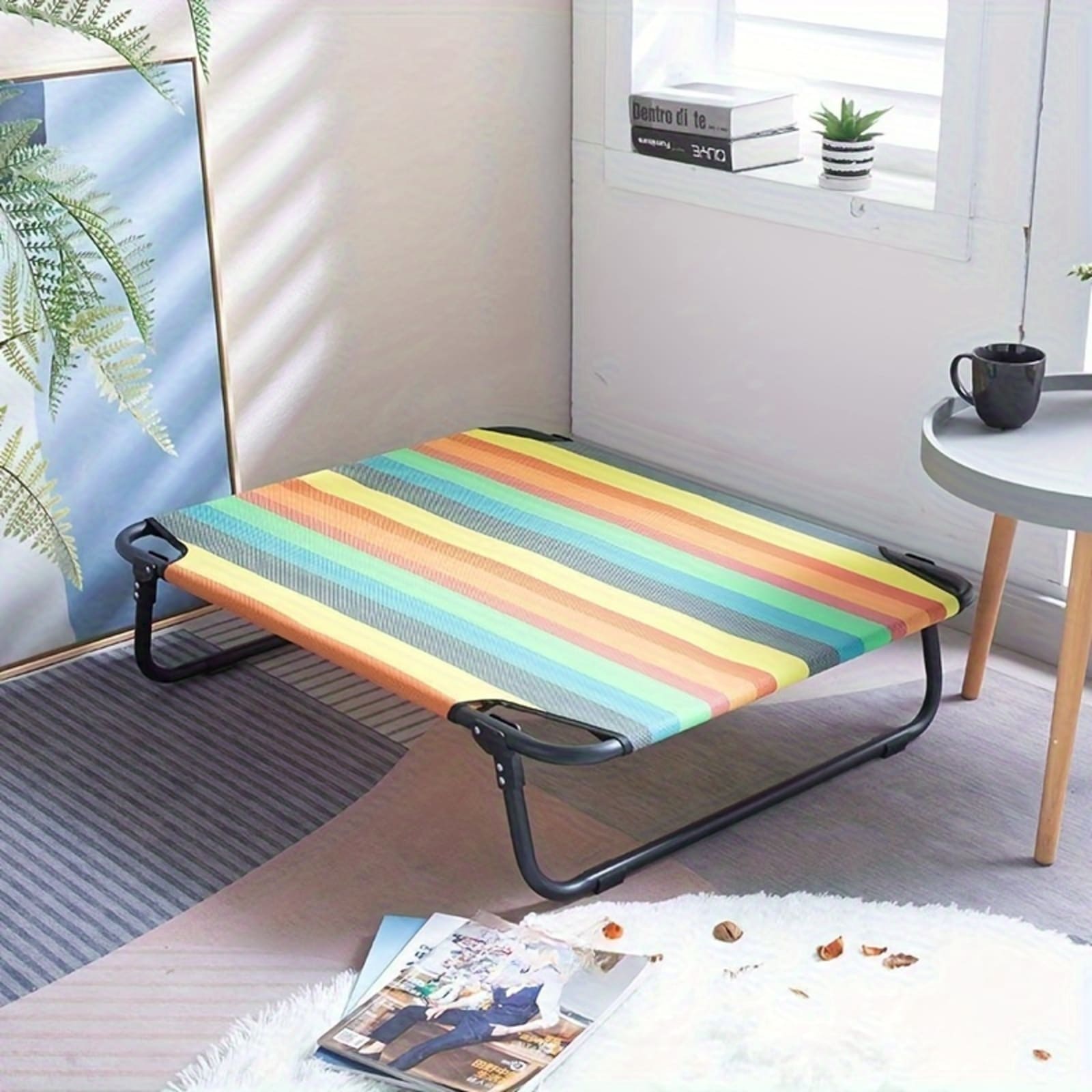FoldEase Pet Bed - Portable Foldable Dog & Cat Travel Cushion