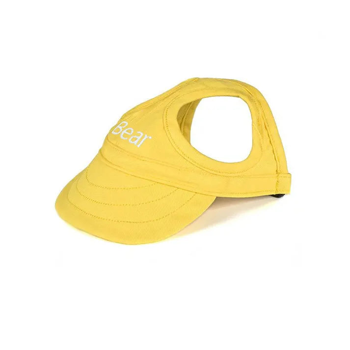 SunnyShield Dog Sun Hat - Adjustable UV Protection Pet Cap