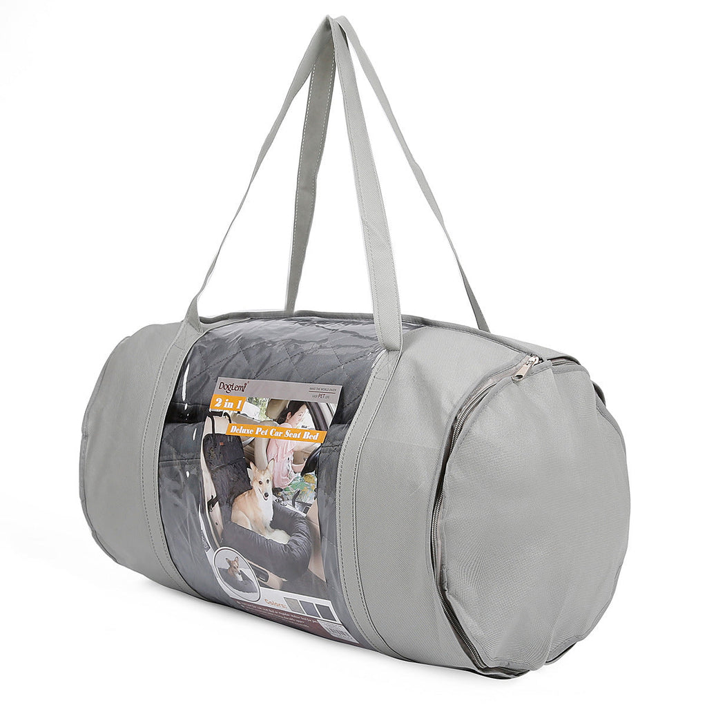 TravelGuard Pet Car Bed - Secure Dog Booster Seat for Cars