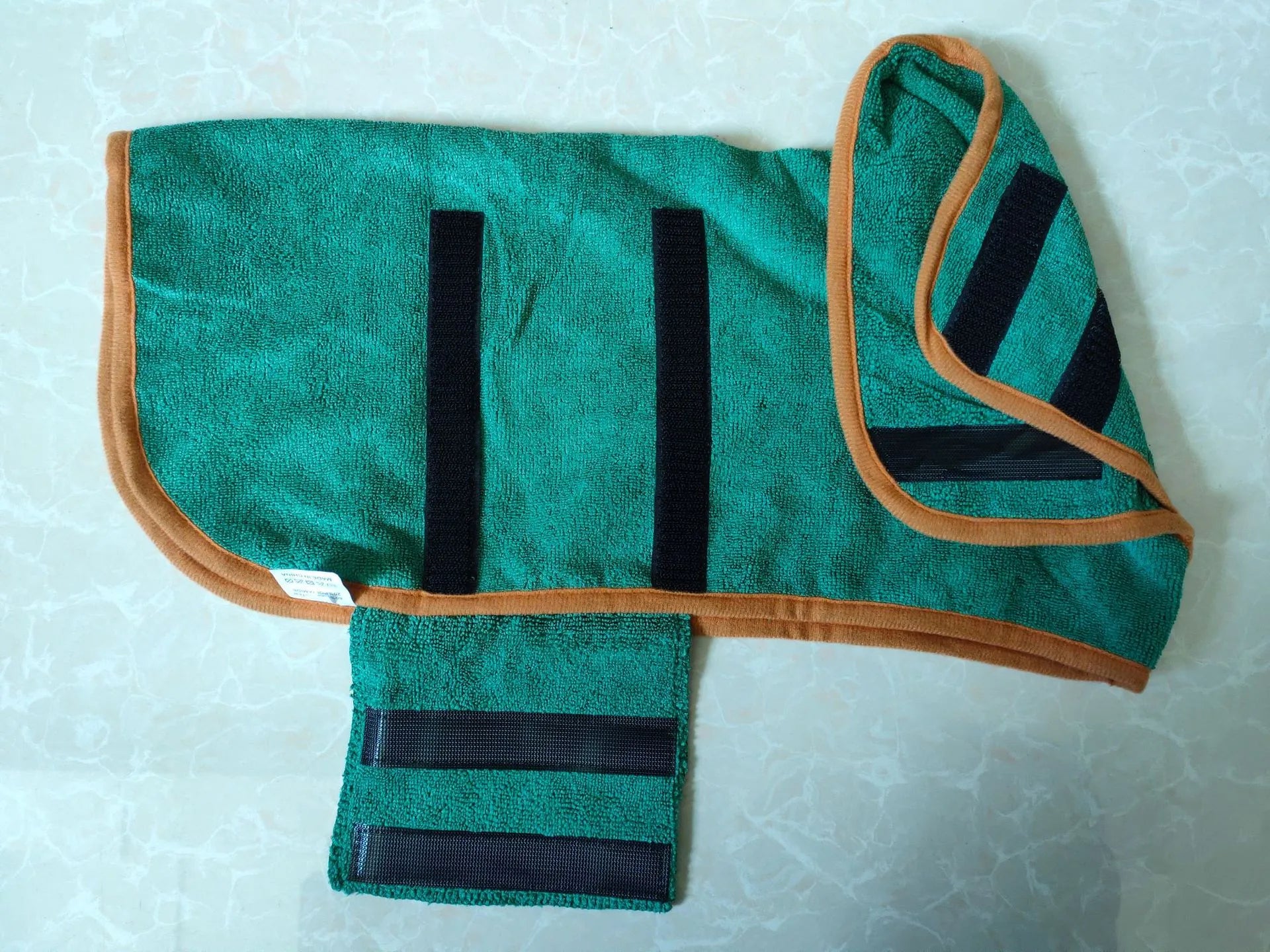 DryComfort Dog Bathrobe - Quick Dry Pet Bath Coat