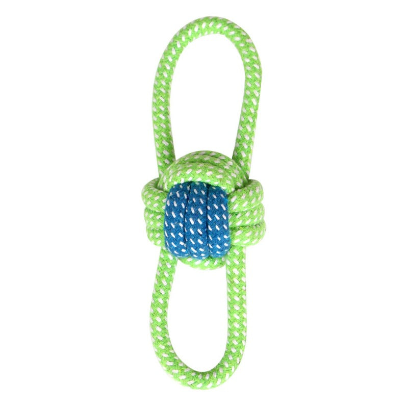 TugSphere Rope Dog Toy - Durable Cotton Tug & Fetch Ball