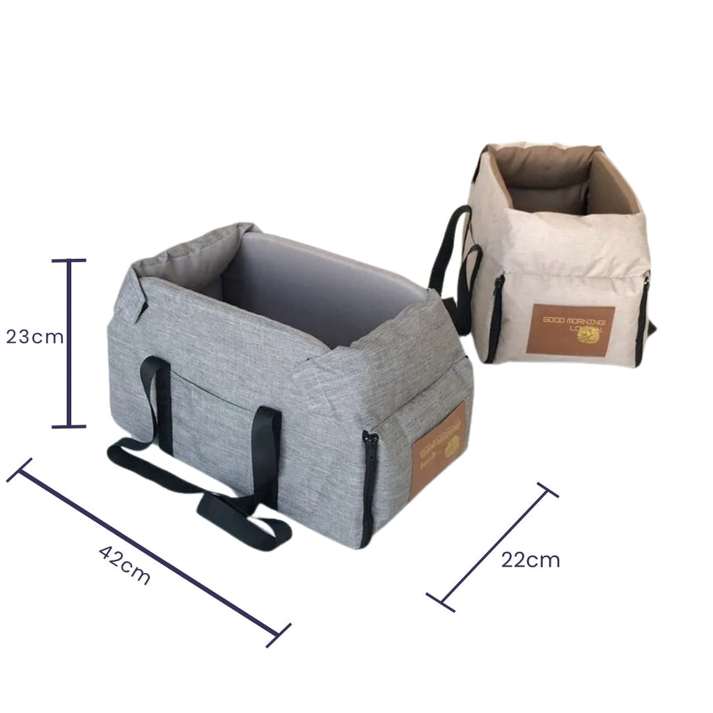TravelNest Pet Car Seat - Portable Booster Cushion for Pets