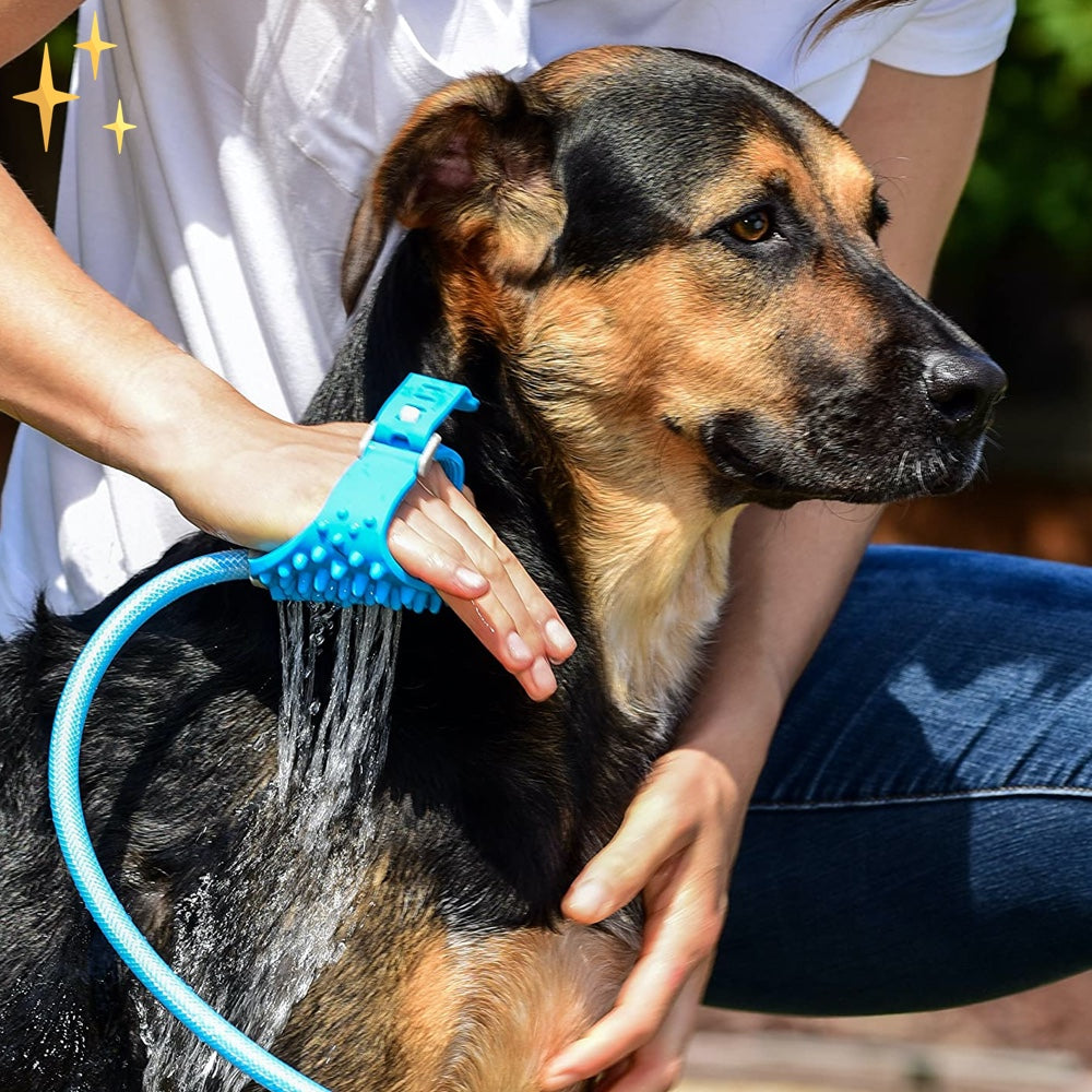 HydroBrush Pet Glove - Dog Washing & Grooming Shower Mitt
