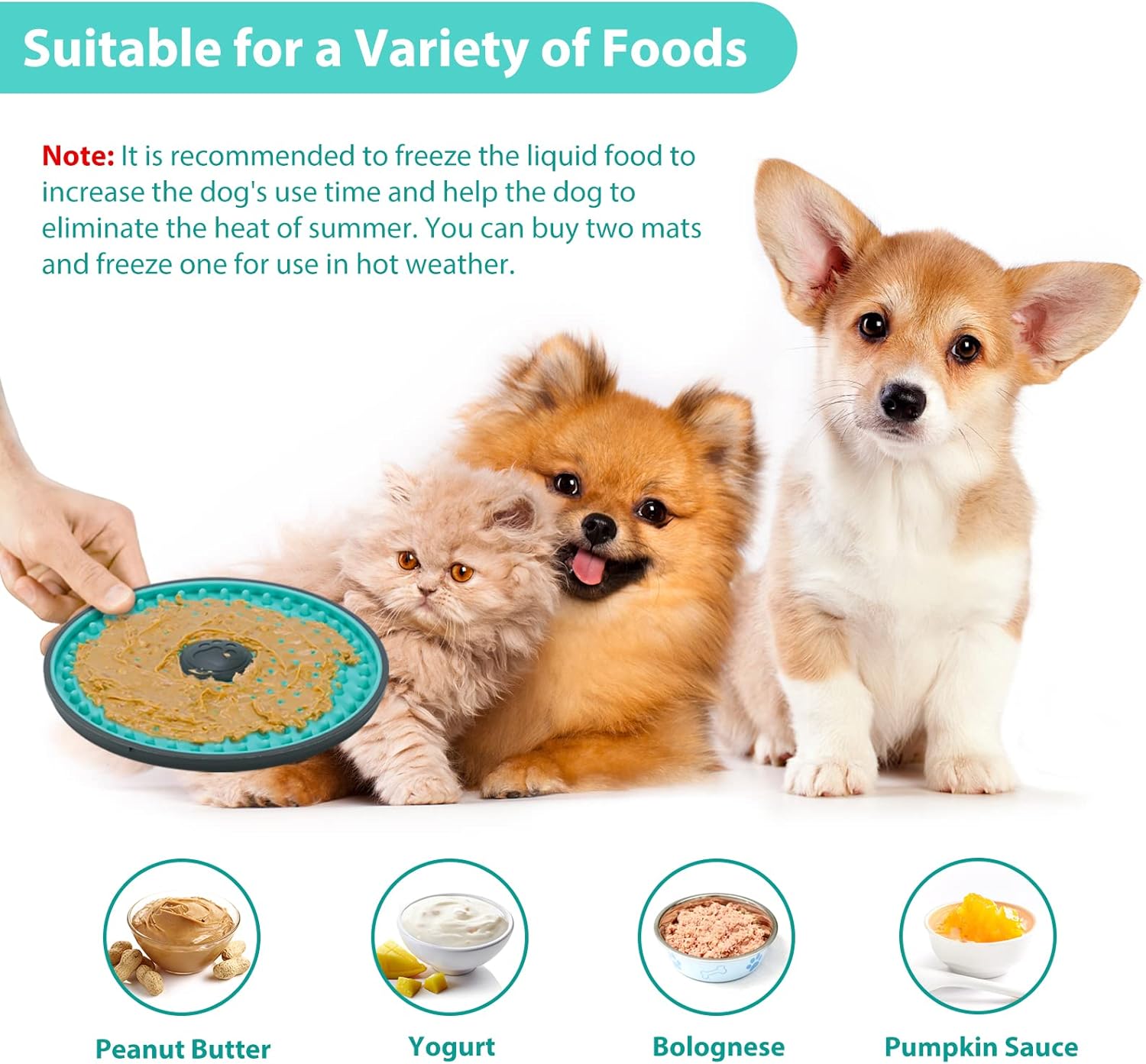 CalmLick Slow Feeding Dog Lick Mat