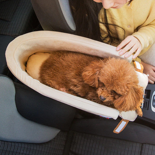 CozyCruise Travel Crate - Portable Dog Car Seat Bed