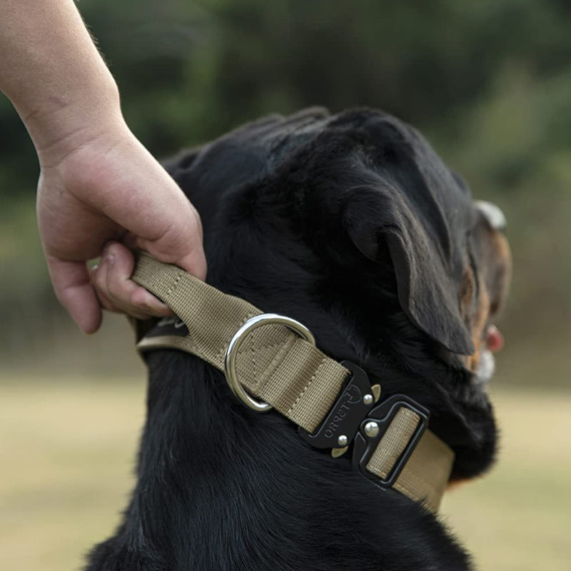 TitanControl Tactical Dog Collar - Heavy Duty Training Collar
