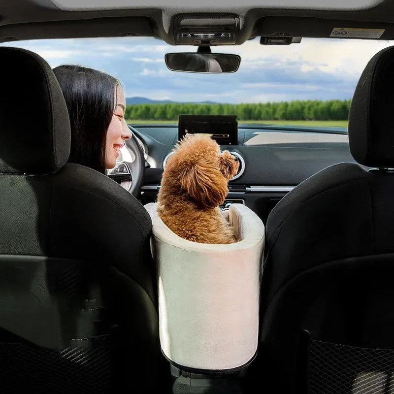 CozyCruise Travel Crate - Portable Dog Car Seat Bed