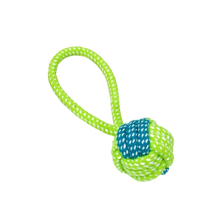 TugSphere Rope Dog Toy - Durable Cotton Tug & Fetch Ball