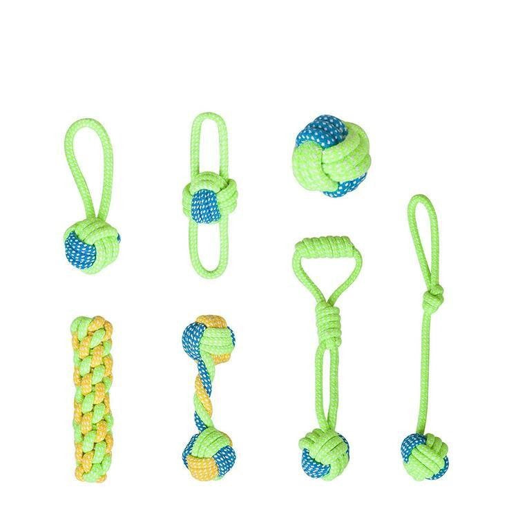 TugSphere Rope Dog Toy - Durable Cotton Tug & Fetch Ball