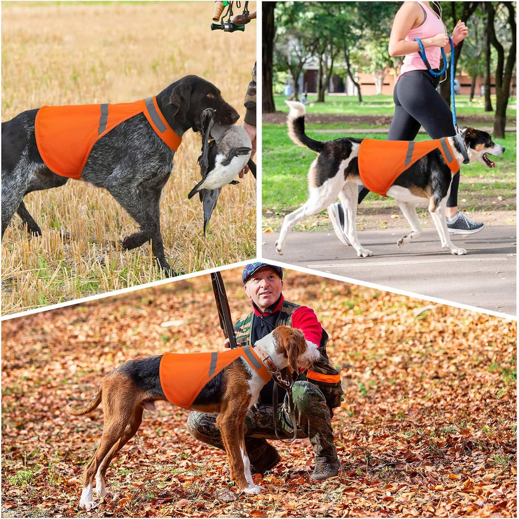 NightGuard Reflective Dog Vest - Adjustable High Visibility Jacket