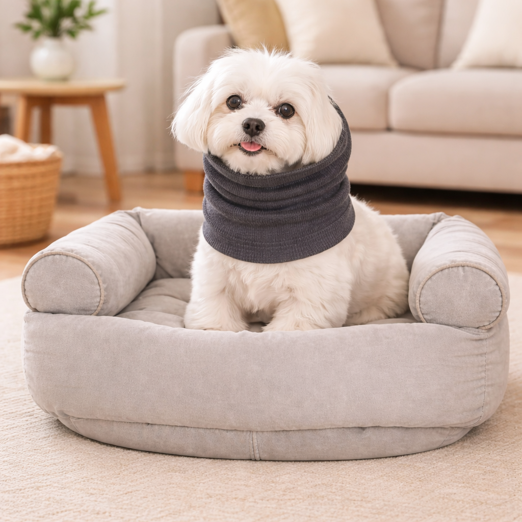 CalmPaws Sofa orthopedic dog bed supportive comfort
