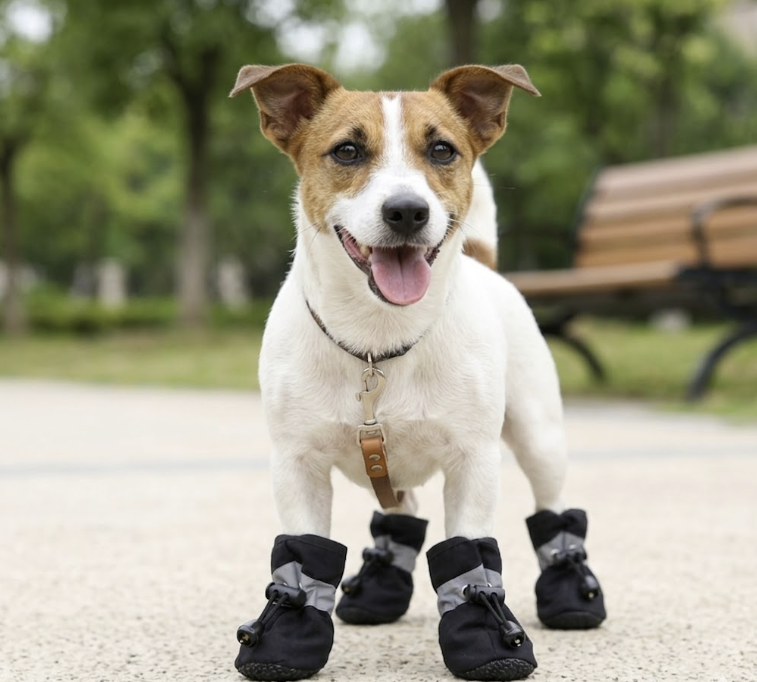 PawGuard Waterproof Dog Booties Set of 4