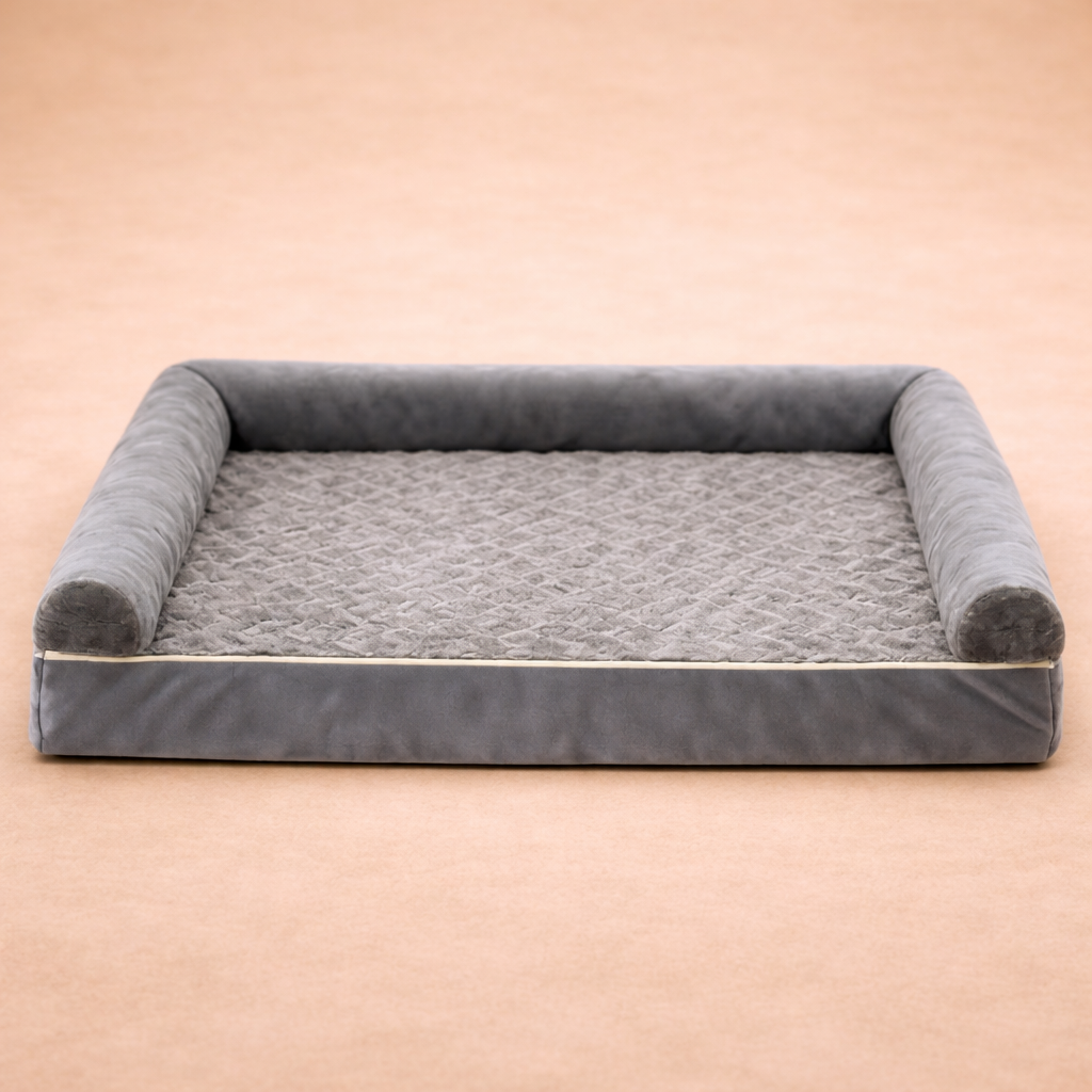 ComfortNest Dog Bed Soft Washable Support